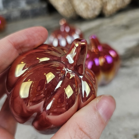 Target Holographic Ceramic Pumpkin Trio - Picture 5 of 6